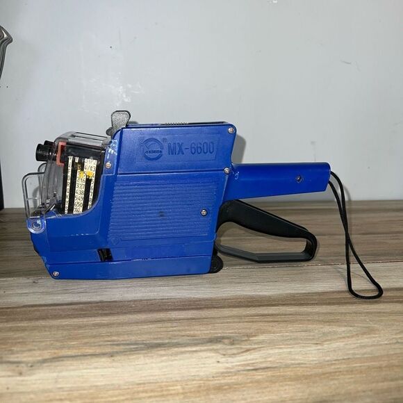 MX 6600 L-Plus Label Gun | 2 Lines 10 Characters Commercial Pricing Gun Read - Picture 6 of 6